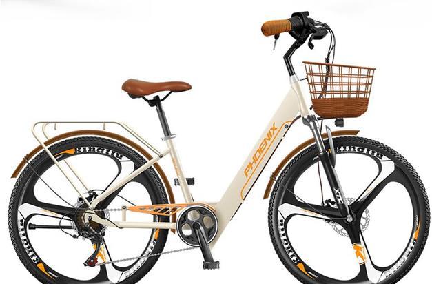 凤凰L1电动自行车评测：7级变速+26寸轮毂，360公里续航